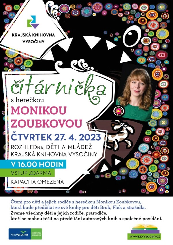 Čítárnička s herečkou Monikou Zoubkovou (foto 1)