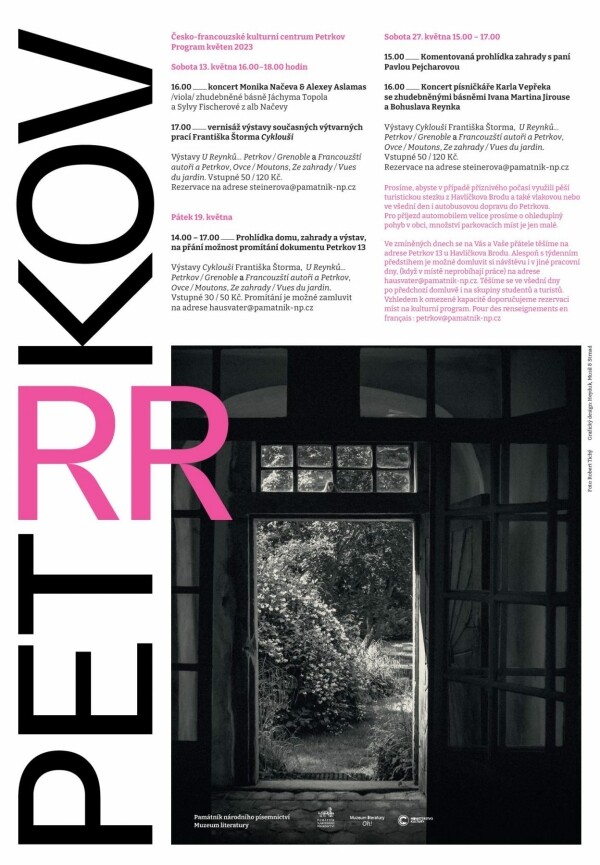 Petrkov - koncert Monika Načeva a Alexey Aslamas, vernisáž Františka Štorma (foto 1)