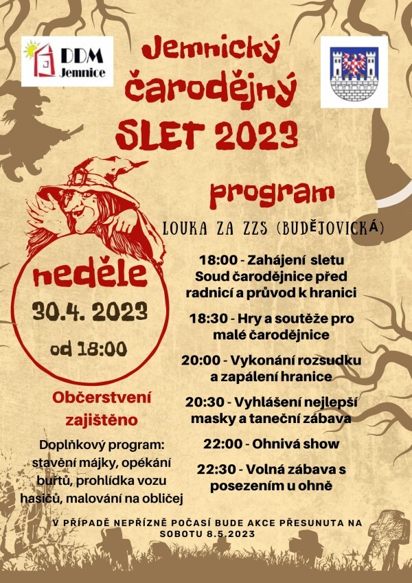Jemnický čarodějný slet 2023 (foto 1)