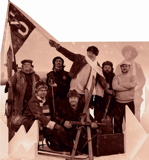 Svěrák, Smoljak: DOBYTÍ SEVERNÍHO PÓLU / ochotníci z Rantířova (foto 1)