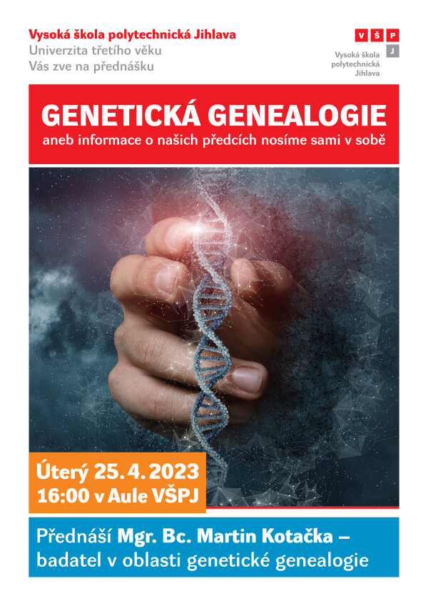 Genetická genealogie aneb informace o našich předcích nosíme sami v sobě (foto 1)