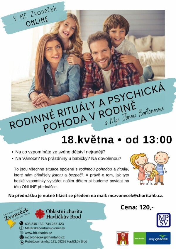 Rodinné rituály a psychická pohoda v rodině (foto 1)