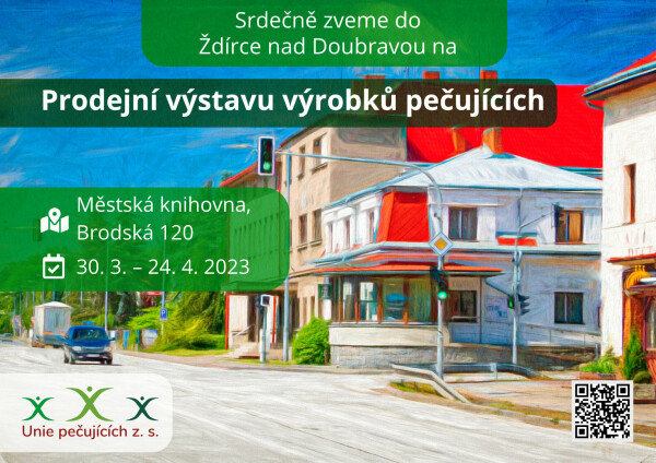 Prodejní výstava výrobků pečujících (foto 1)