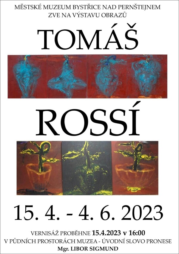 Výstava obrazů Tomáš Rossí (foto 1)