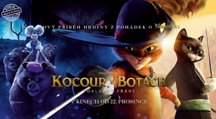 Kino na Kolečkách - Kocour v botách: Poslední přání (foto 1)