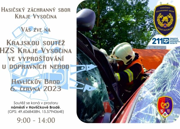 Soutěž profesionálních hasičů ve vyprošťování osob z havarovaných vozidel (foto 1)