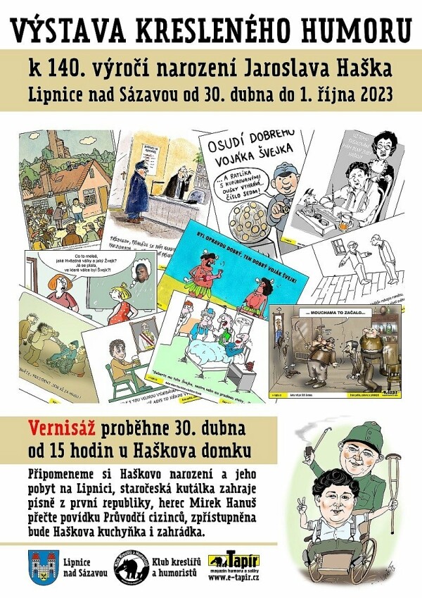 140. výročí narození Jaroslava Haška (foto 1)