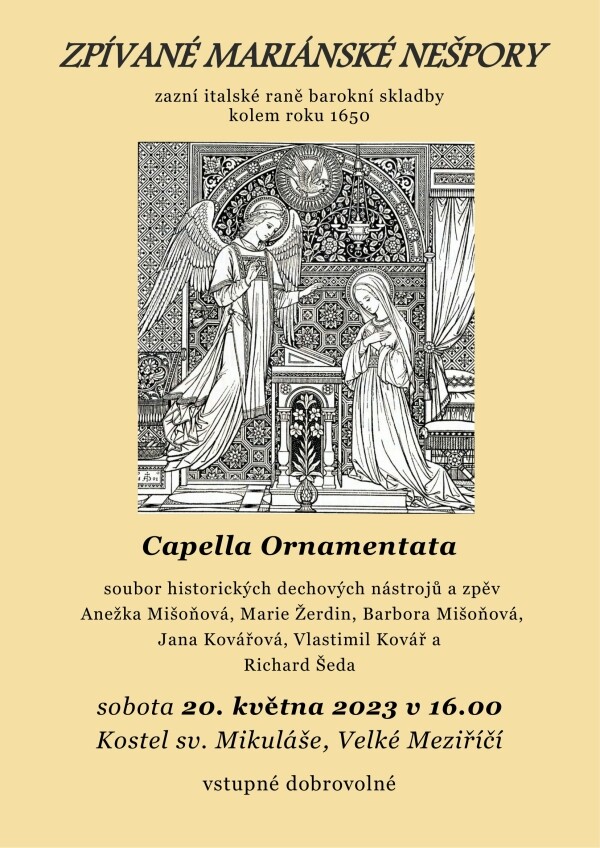 Zpívané mariánské nešpory (foto 1)