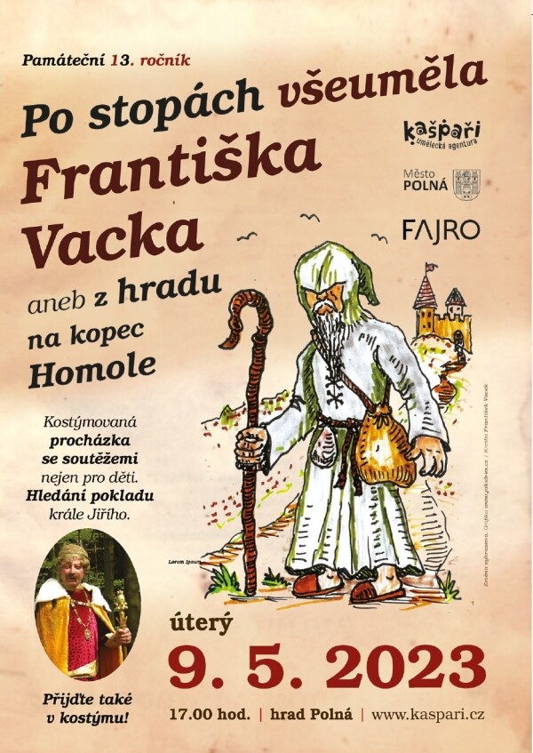 Po stopách všeuměla Františka Vacka aneb z hradu na kopec Homole (foto 1)