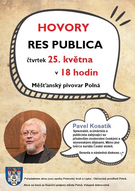 Hovory Res Publica: Pavel Kosatík (foto 1)