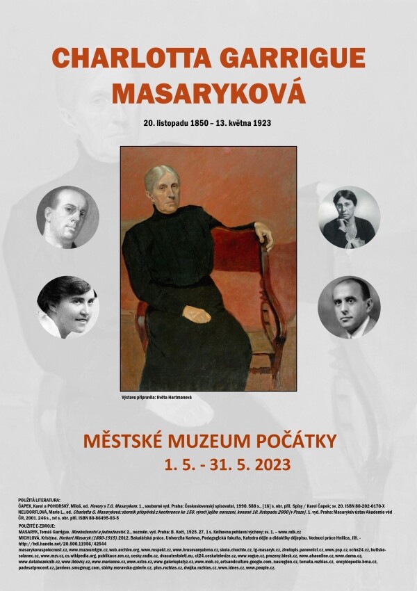 Výstava Charlotta Garrigue Masaryková - Městské muzeum (foto 1)