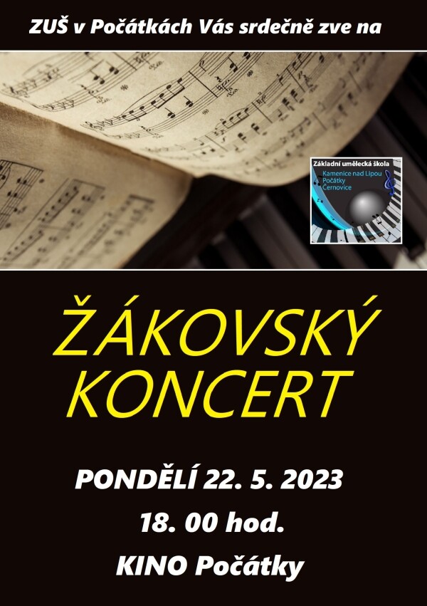 Žákovský koncert (foto 1)
