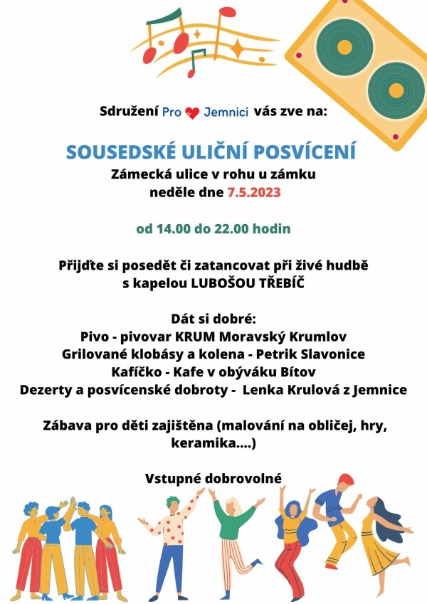 Sousedské uliční posvícení (foto 1)