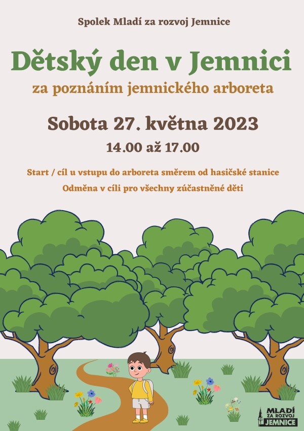 Dětský den v Jemnici aneb Za poznáním jemnického arboreta (foto 1)