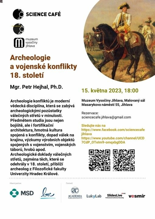 Přednáška: Science Café - Archeologie a vojenské konflikty v 18. století (foto 1)