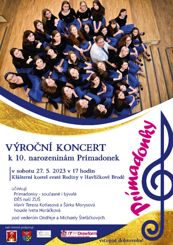 Výroční koncert k 10. narozeninám Prímadonek (foto 1)