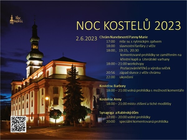 Noc kostelů v Polné (foto 1)