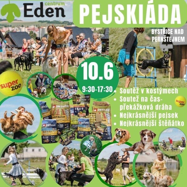Červnová pejskiáda na Edenu (foto 1)