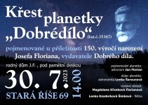 Křest planetky Dobrédílo a výstava obrazů M.Křenkové (foto 2)
