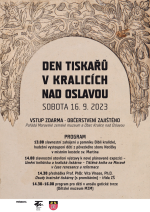 DEN TISKAŘŮ V KRALICÍCH NAD OSLAVOU (foto 2)