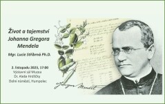 Věda v muzeu - Mgr. Lucie Stříbrná, Ph.D.: Život a tajemství Johanna Gregora Mendela (foto 2)