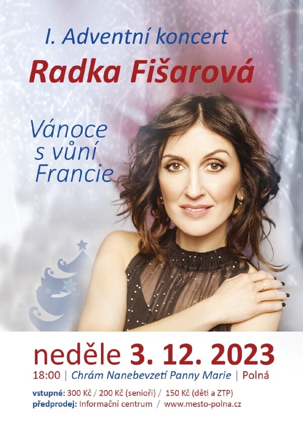 I. adventní koncert: Radka Fišarová (foto 1)