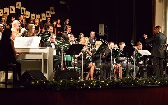 Vánoční koncert Polenského Big Bandu (foto 1)