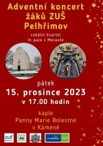 Adventní koncert žáků ZUŠ Pelhřimov (foto 2)