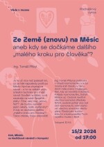 Věda v muzeu - Ing. Tomáš Přibyl: Ze Země (znovu) na Měsíc aneb kdy se dočkáme dalšího „malého kroku pro člověka“? (foto 2)