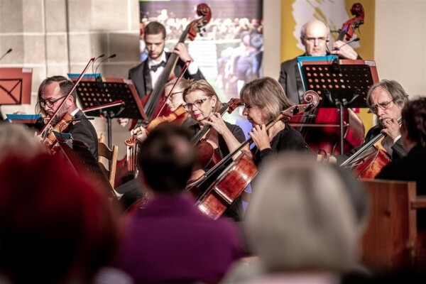 Novoroční koncert Filharmonie Gustava Mahlera v Jihlavě (foto 1)