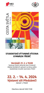 Cesta světla. Via lucis. Studenti třebíčského gymnázia vystavují v Předzámčí (foto 2)