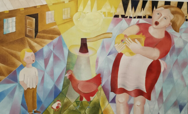 Jenom láska - komentovaná prohlídka výstavy Martina Jelínka (foto 1)