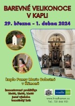 Barevné Velikonoce v kapli Panny Marie Bolestné v Kámeně (foto 2)