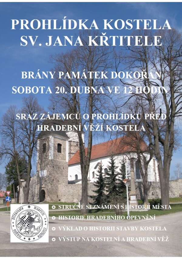 PROHLÍDKA KOSTELA SV.JANA KŘTITELE (foto 1)