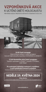 VZPOMÍNKOVÁ AKCE K UCTĚNÍ OBĚTÍ HOLOCAUSTU (foto 2)