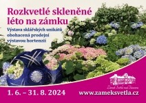 Rozkvetlé skleněné léto na zámku (foto 2)