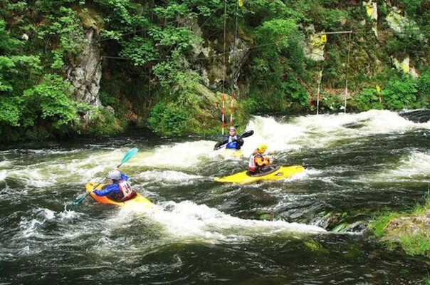 Český pohár vodáků 2024 na řece Svratka (foto 1)