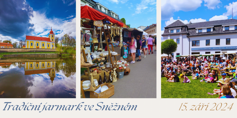 Tradiční pouťový jarmark ve Sněžném (foto 1)