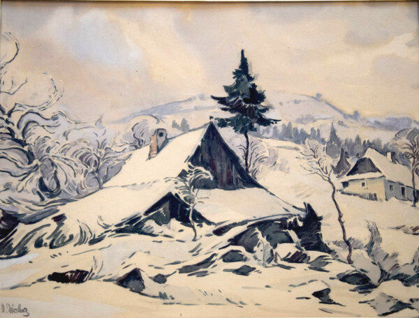 Obrazy Václava Jíchy (foto 1)