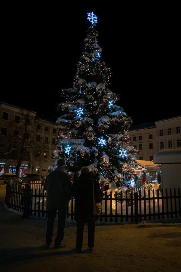 Rozsvícení vánočního stromu a výzdoby města (foto 1)