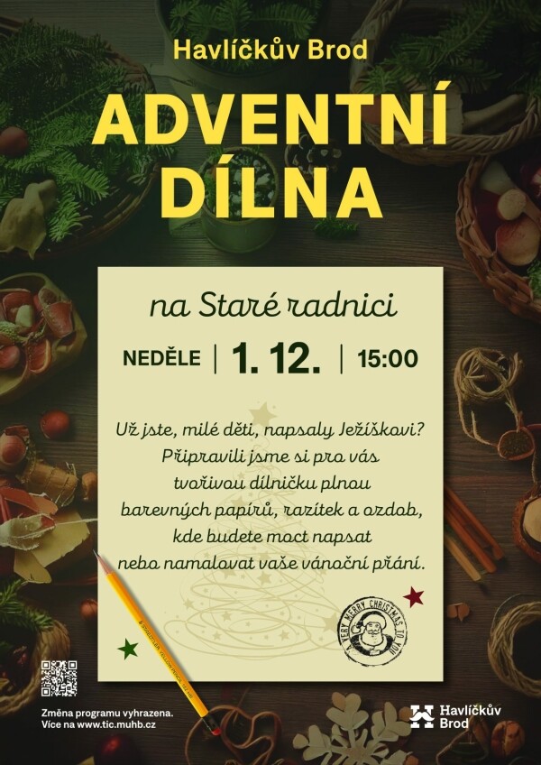 Adventní dílna (foto 1)