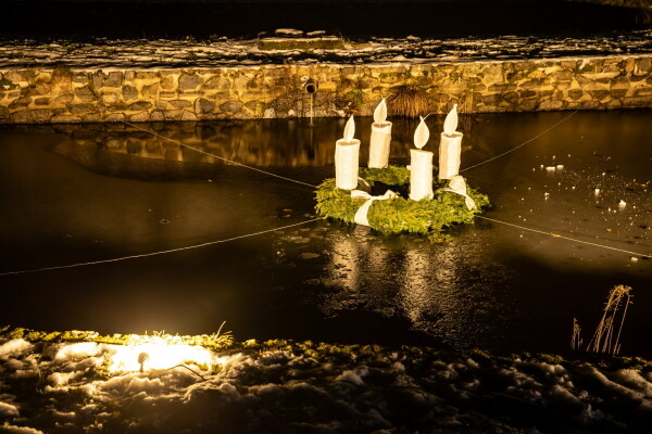 Světelný adventní kalendář (foto 1)
