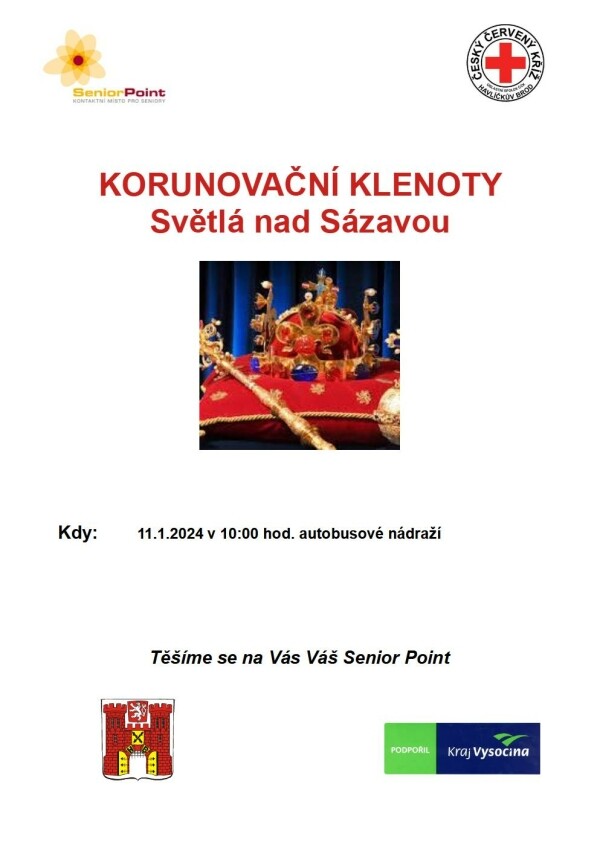 Korunovační klenoty ve Světlé nad Sázavou (foto 1)