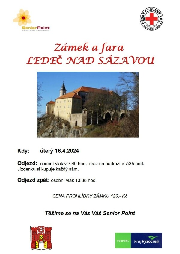 Prohlídka zámku a farní budovy v Ledči nad Sázavou (foto 1)