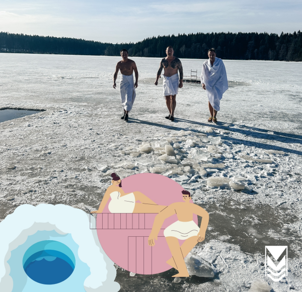 Otužilci na Medlově (foto 1)