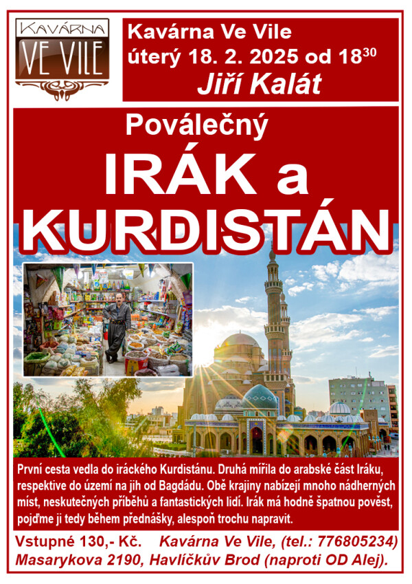IRÁK a KURDISTÁN - cestovatelská beseda (foto 1)