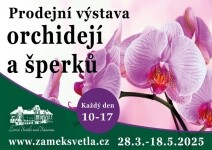 Prodejní výstava orchidejí a šperků na zámku Světlá nad Sázavou (foto 2)