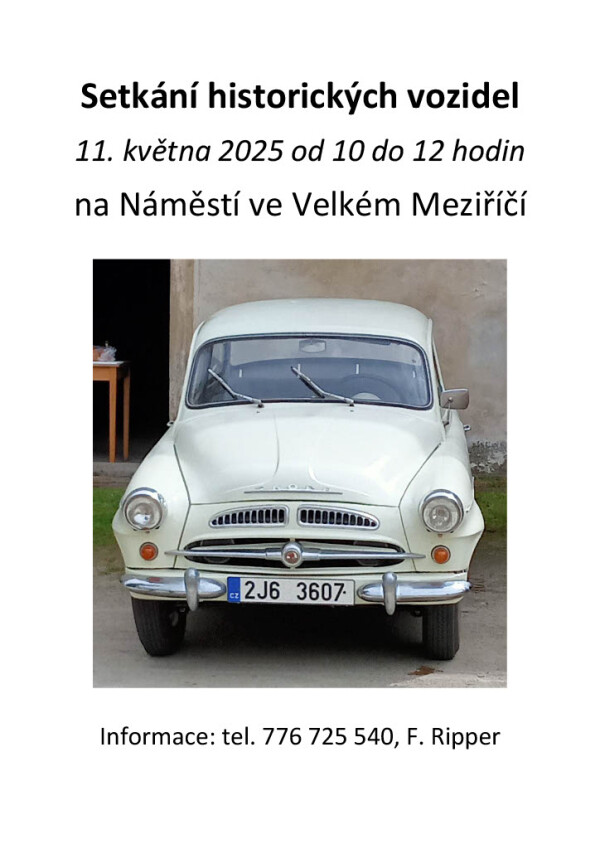 Setkání historických vozidel (foto 1)