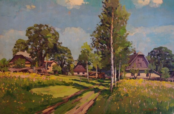 Tradiční výstava obrazů novoměstských rodáků na Rokytně (foto 1)