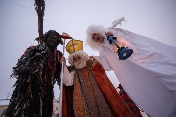 Mikulášská jízda (foto 1)